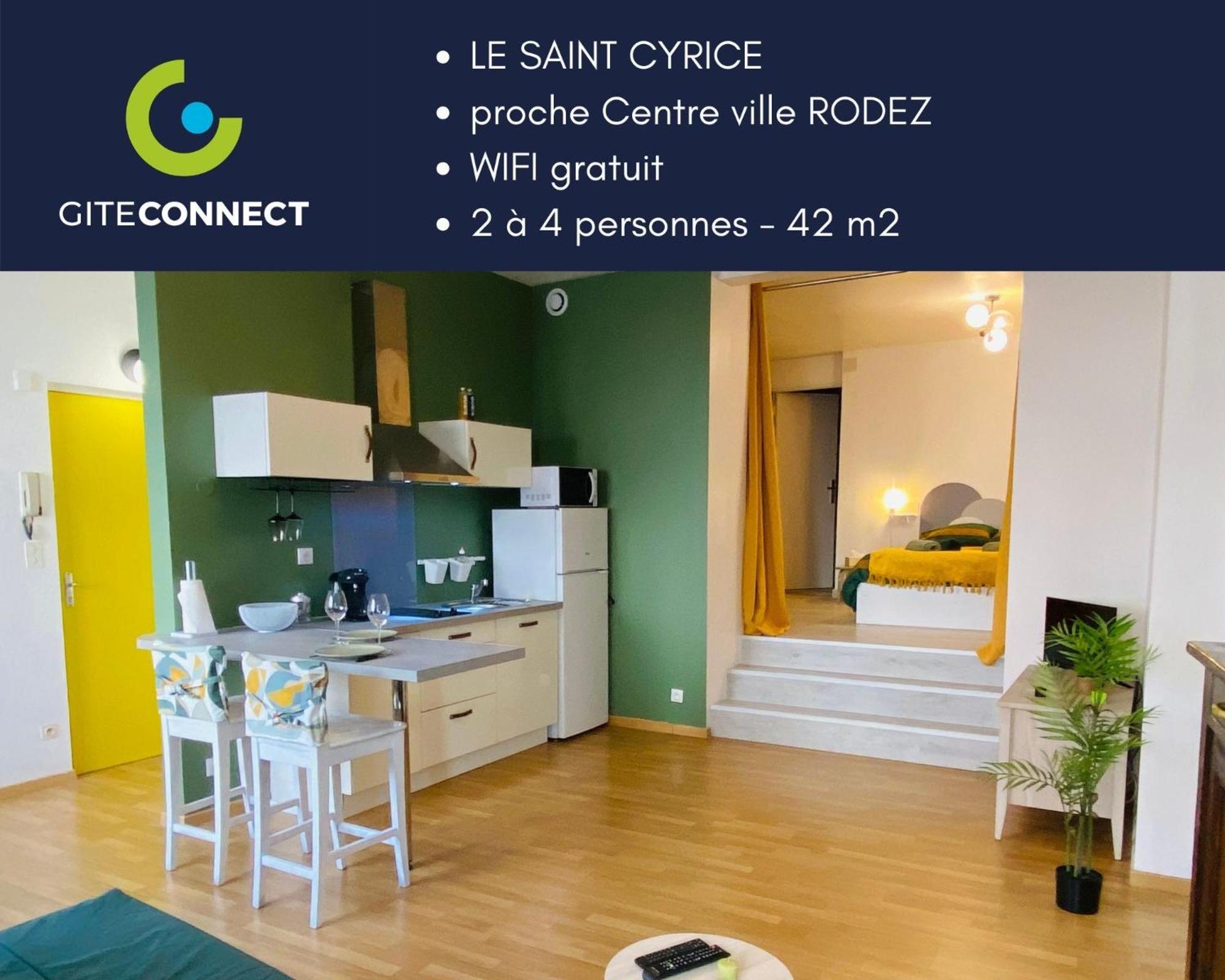 Апартаменти Le Saint Cyrice Родез Екстер'єр фото